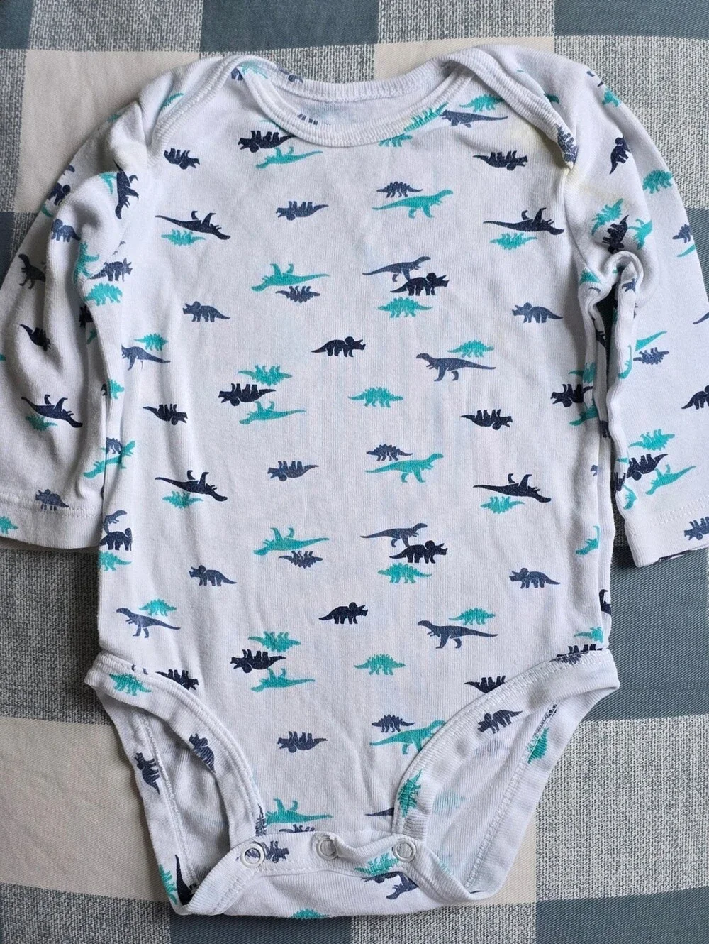 Dinosaur Long-sleeved Onesie for Play Unisex